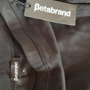 Betabrand Size Medium leggings w side slit skirt